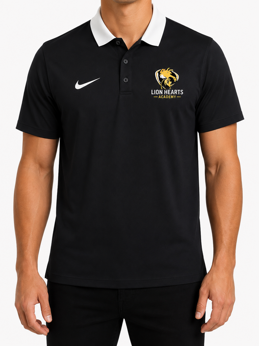 Nike Boys Black Polo Shirt size M product image 1