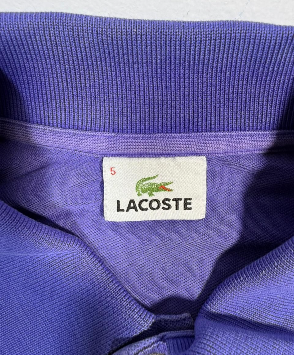 Lacoste Classic Fit Original Cotton Piqu Polo Shirt - Size S