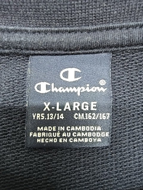 Champion Men Black Sweatshirt size XL product image 4