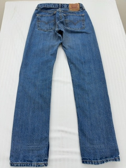 Levi's Men's Medium Blue 505 Regular Jeans 30x32 Vintage