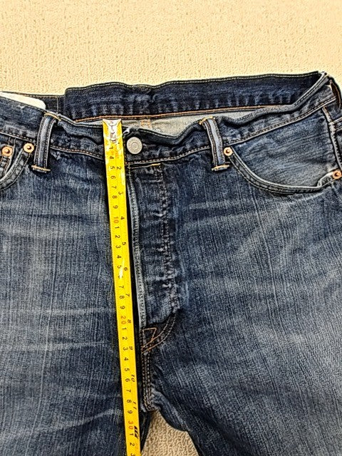 Levi's Men's 501 Straight Medium Blue Jeans 36x30