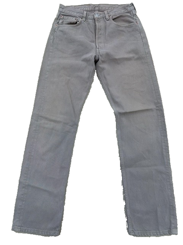 Levi's Men's Beige 501 Straight Jeans 31x33 Regular