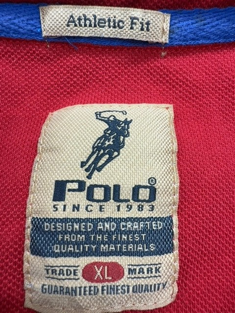 Polo Ralph Lauren Men Red Polo Shirt size XL product image 5