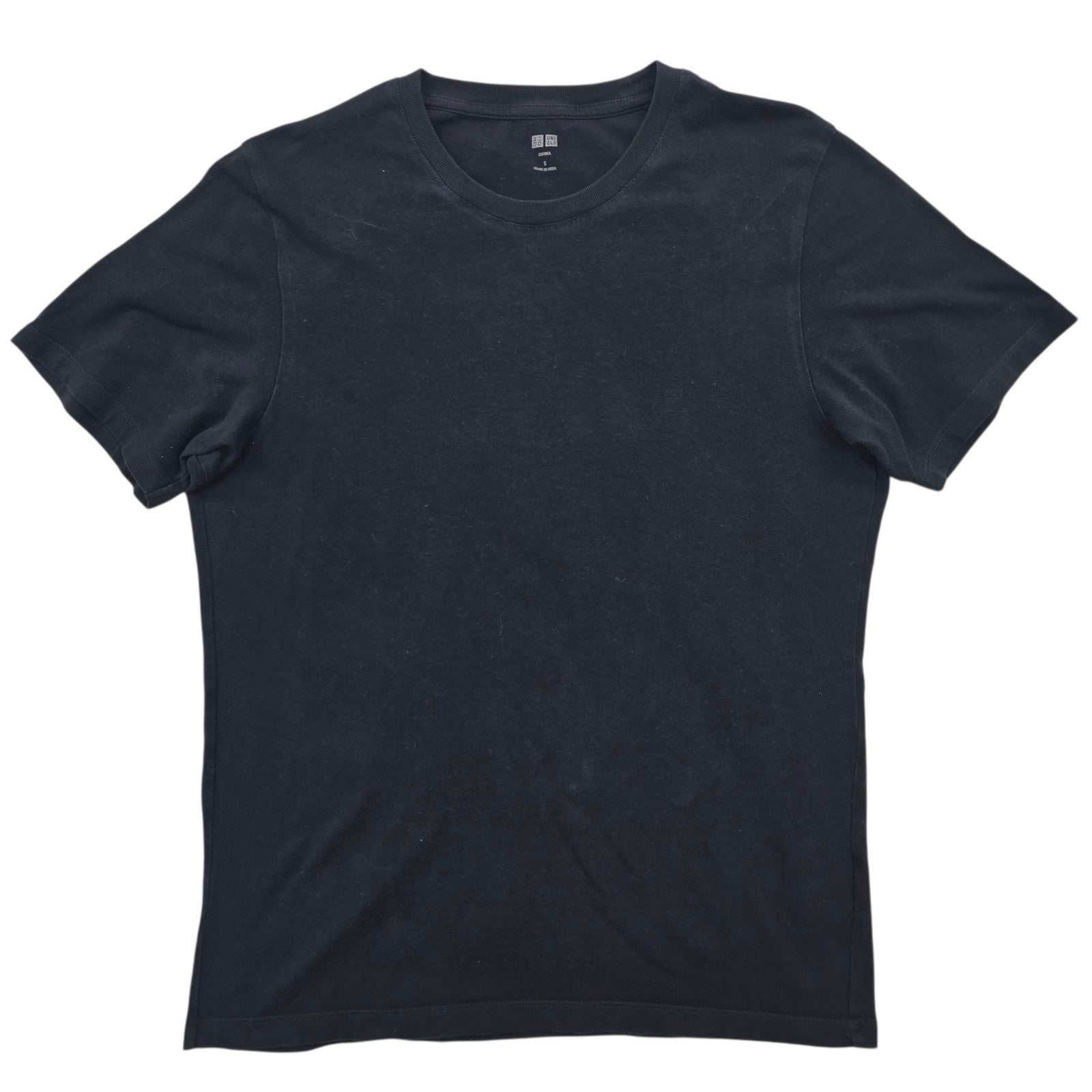 Uniqlo Women Black T-Shirt size S product image 1