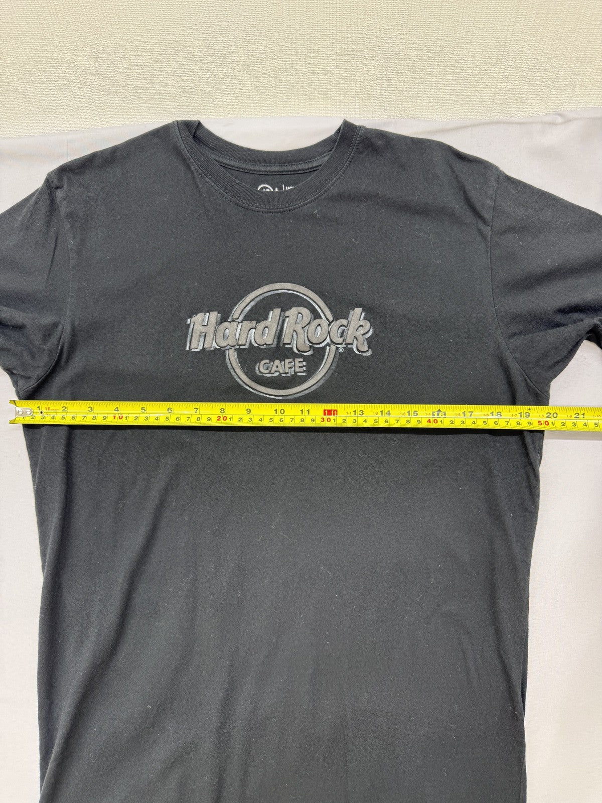 Hard Rock Cafe Black Large T-Shirt 100% Cotton Short Sleeve Unisex