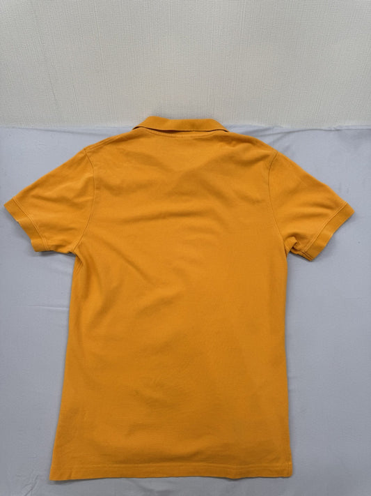 Nike Men's Orange Polo Shirt – Size S, Short Sleeve, Cotton