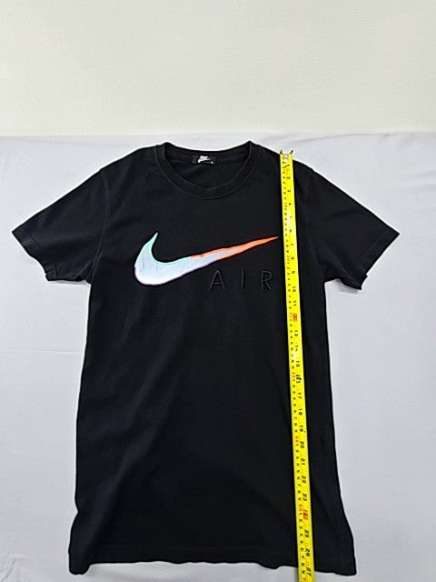Nike Black Cotton Crewneck Short Sleeve T-Shirt Men's Size S