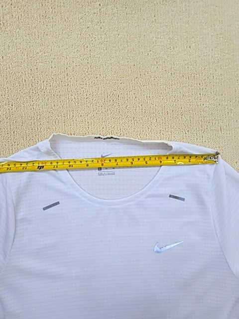 Nike Dri-FIT Men's XL White Running T-Shirt Reflective