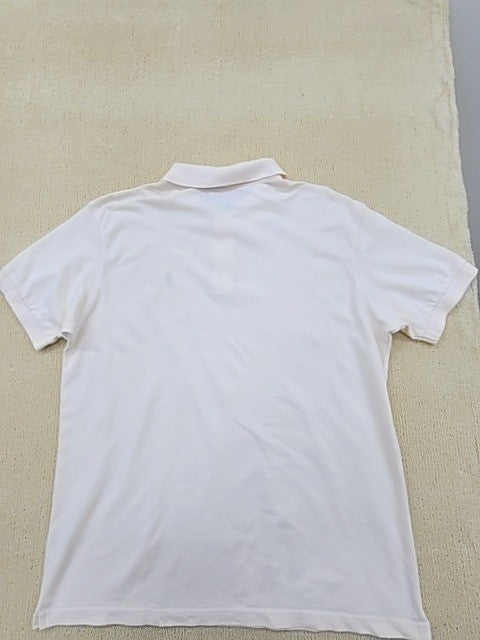 Marlboro Classics Men's White Polo Shirt – Size XL, Short Sleeve, Cotton – Ref 0770B
