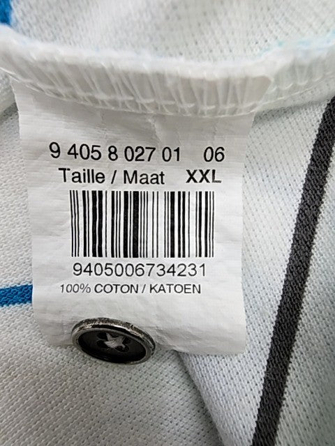 Armand Thiery Men White Polo Shirt size XXL product image 4