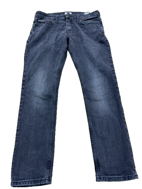Tommy Hilfiger Men's Dark Blue Straight Leg Jeans Size 32x30