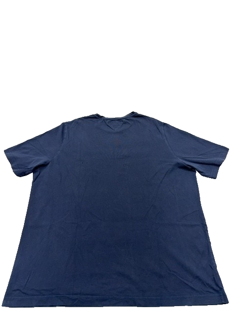 Tommy Hilfiger Men's Navy Organic Cotton T-Shirt 3XLT Crew Neck
