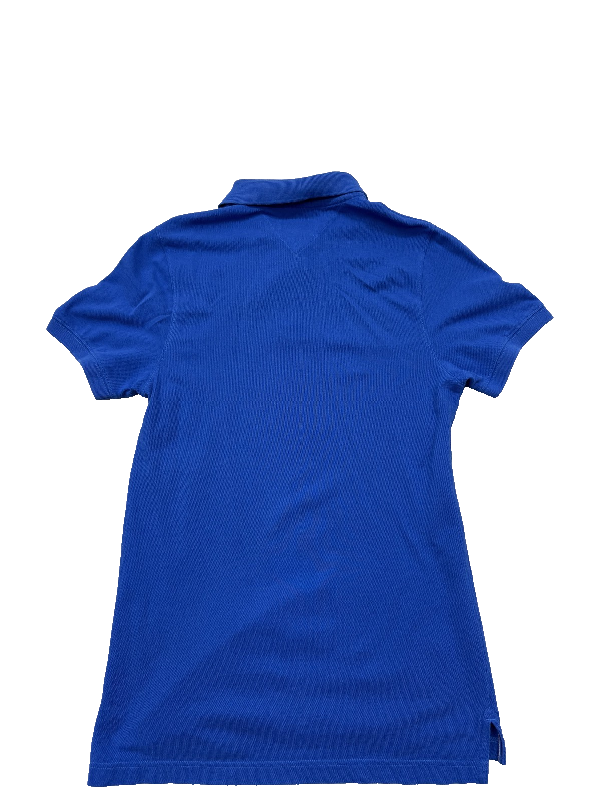 Tommy Jeans Men's Polo Shirt Small Royal Blue Cotton Slim Fit