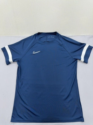 Nike Men's XL Navy Dri-FIT Polyester Short Sleeve Jersey Crewneck