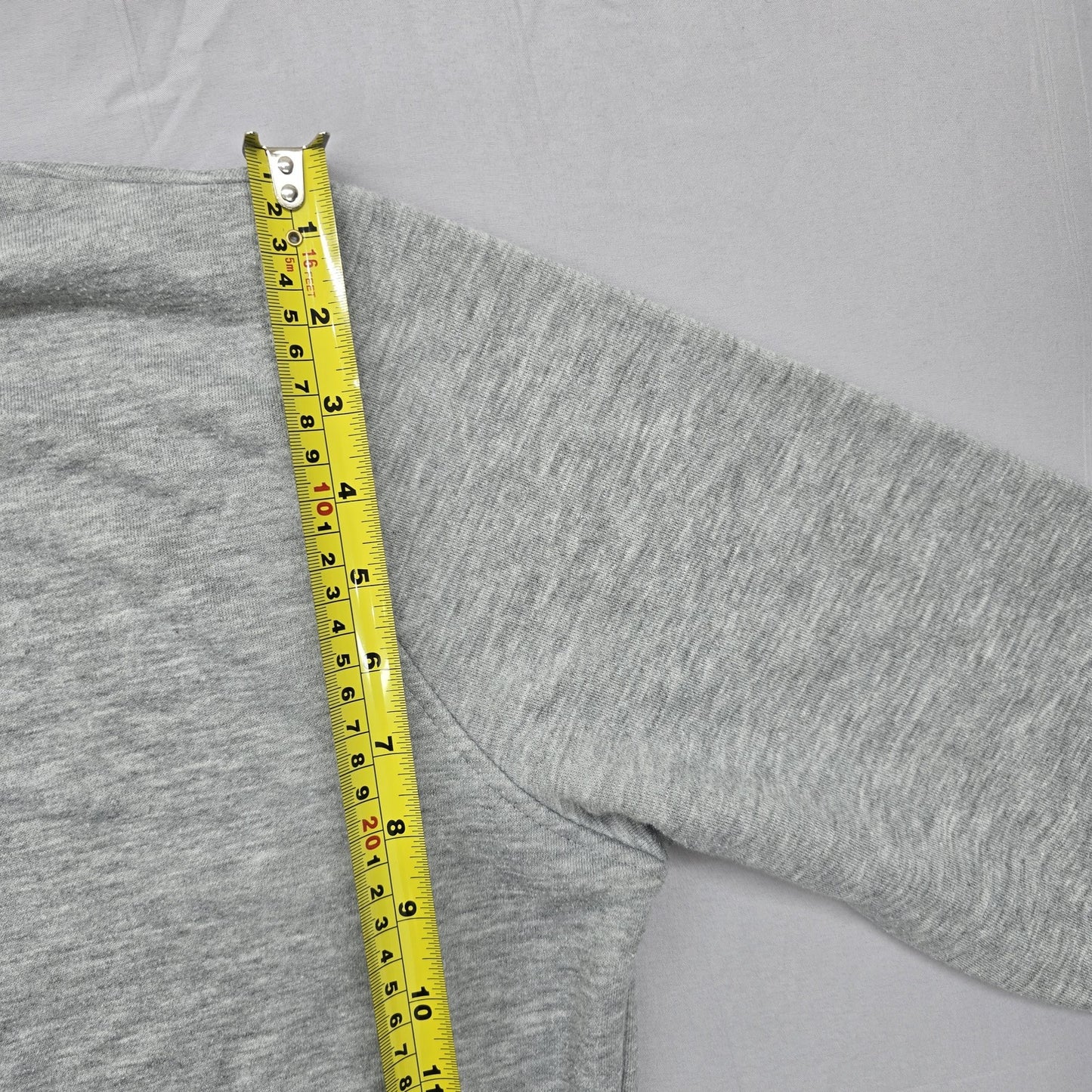 Tommy Jeans Women's Gray Crew Neck Sweatshirt XL 100% Cotton
