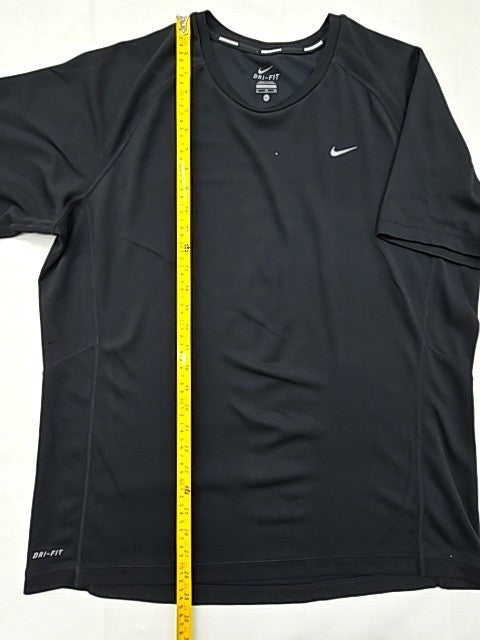Nike Men's XL Black Dri-FIT Polyester Crewneck T-Shirt 1404CDF