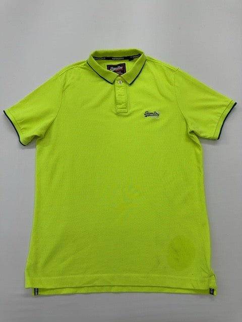 Superdry Men Green Polo Shirt size XXL product image 1