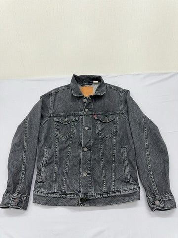 Levi's Men's Black Denim Trucker Jacket Size S