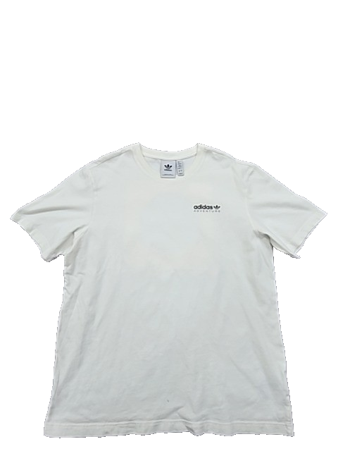 Adidas Men's White T-Shirt – Size S, Adventure Originals adventure originals