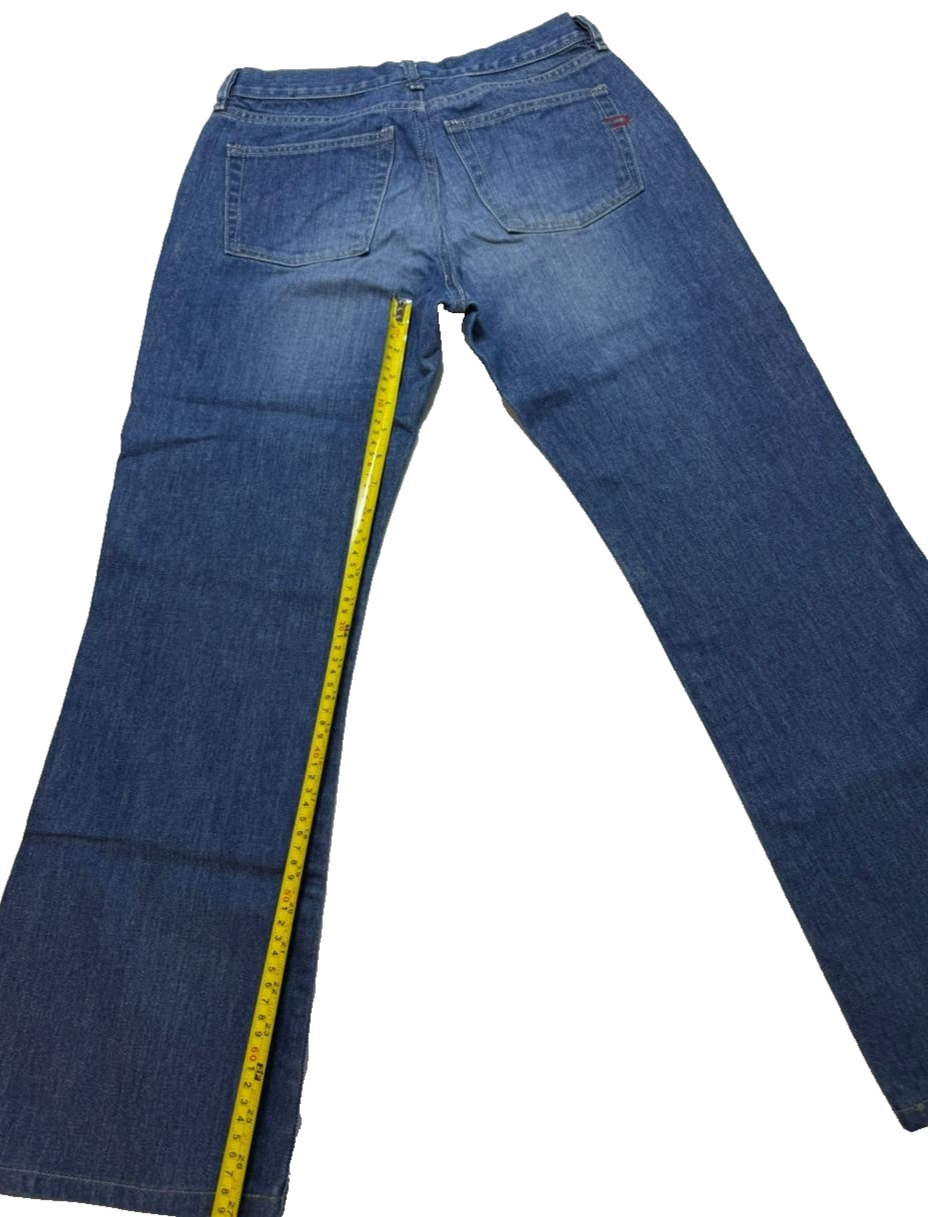 Women Diesel Only The Brave Blue Jeans | Made In Italy| Flared Boot Cotton | 31