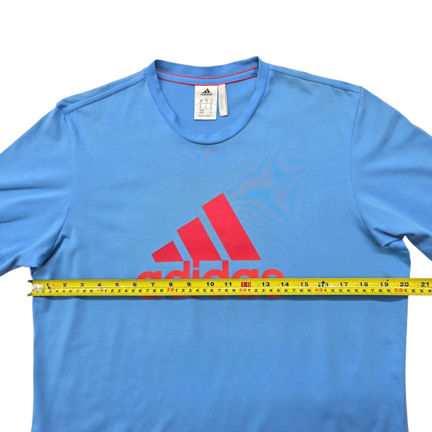 Adidas Women's Climacool Blue T-Shirt Size M