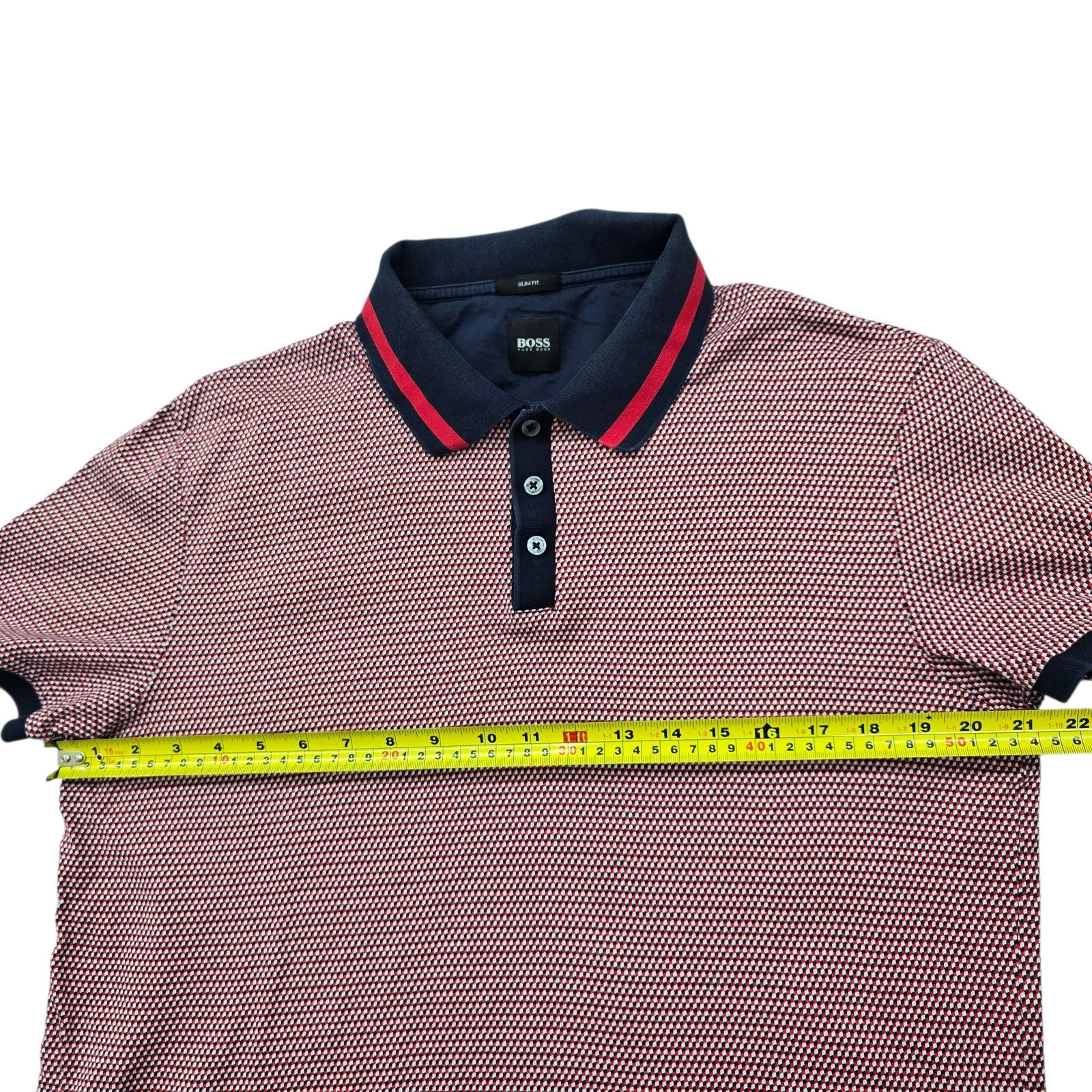 Hugo Boss Men Red Polo Shirt size XL product image 7