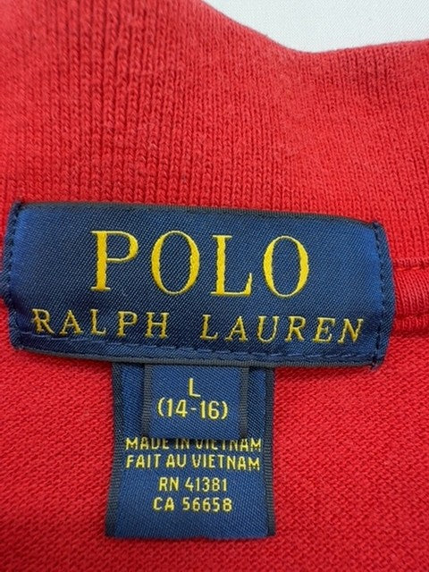 Polo Ralph Lauren Boys Red Polo Shirt size L product image 4
