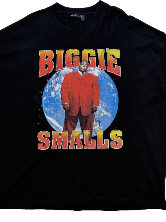 Unverified Brand Men's T-Shirt – Size M, Notorious Big Biggie Planet, Graphic