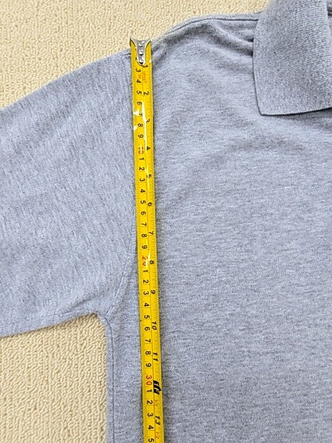 Lacoste Gray XL Men's Short Sleeve Polo Shirt Croc Logo