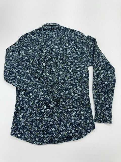Zara Men Navy Shirt size L product image 2