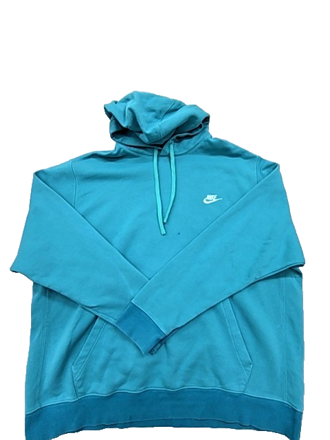 Nike Men's Blue Hoodie – Size 2XL, Pullover