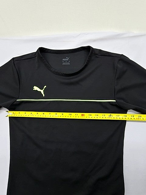 Puma Men's Black Training Tee Size M Short Sleeve Crew Neck