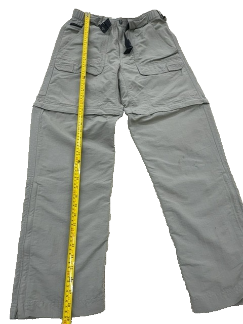 The North Face Men's Gray Convertible Pants Size S/P 32" Inseam