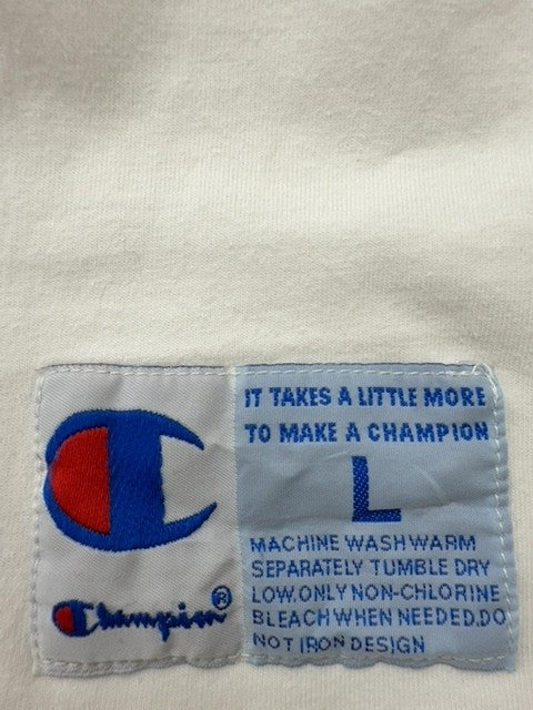 Champion Boys White T-Shirt size L product image 4