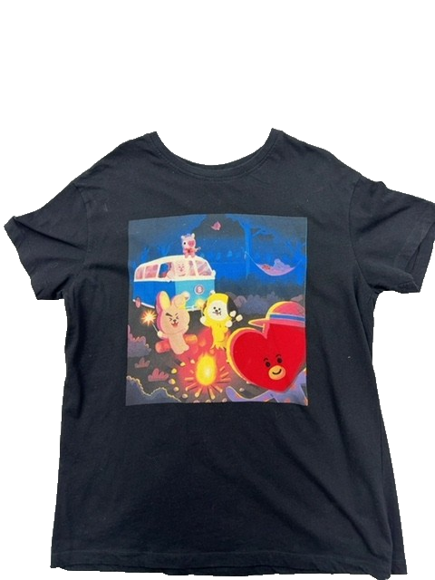 Unverified Brand Unisex Black T-Shirt – Size L