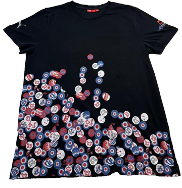 Puma Black Red Bull Racing Graphic T-Shirt - Size L