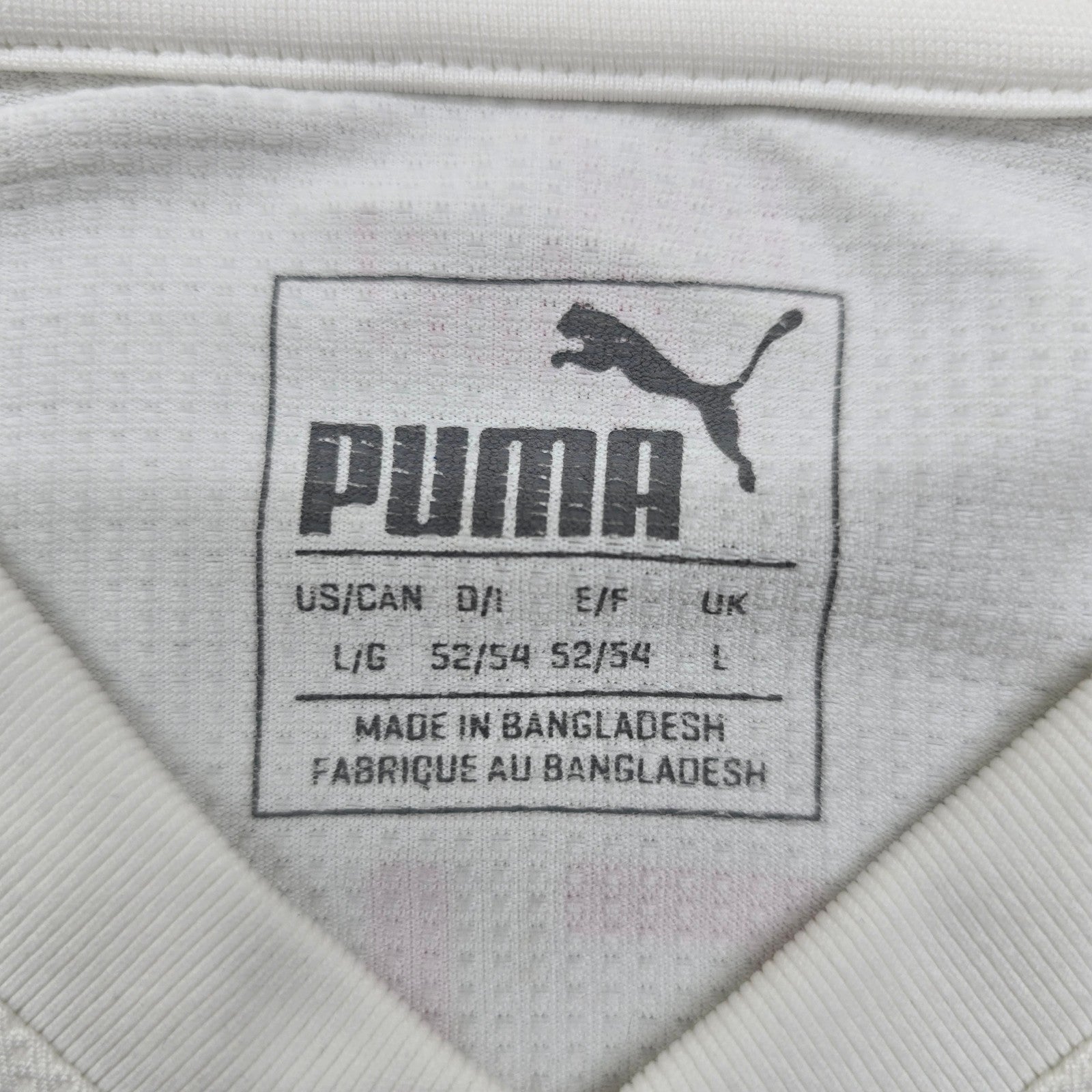 Puma Men White Shirt size L product image 3