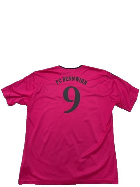 Adidas Pink Jersey XL Short Sleeve Crewneck Unisex