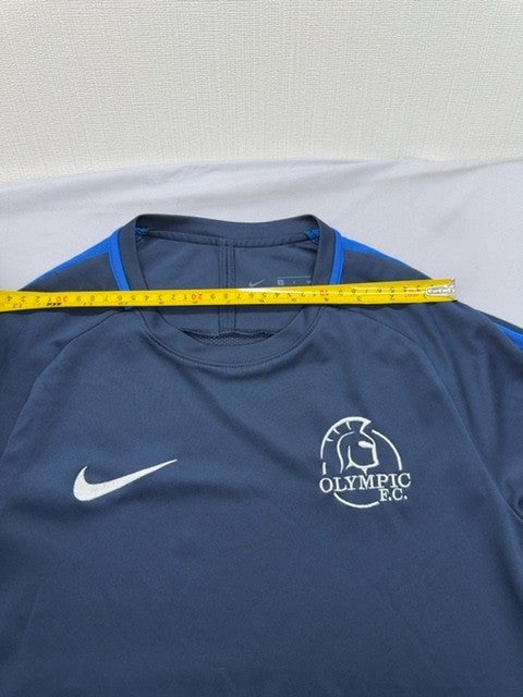 Nike Men's Navy Dri-FIT Training Jersey Size S Crewneck