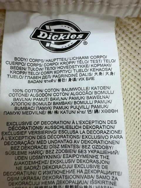 Dickies Men's Beige Cargo Cotton Shorts Size L/G