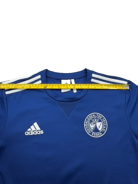 Adidas Men's Navy 3-Stripes Crewneck Sweatshirt Size M