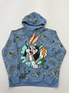 Looney Tunes Boys Blue Hoodie size L product image 1