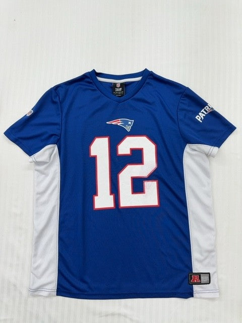 Fanatics Men's Royal Blue Brady 12 NFL Jersey Size L