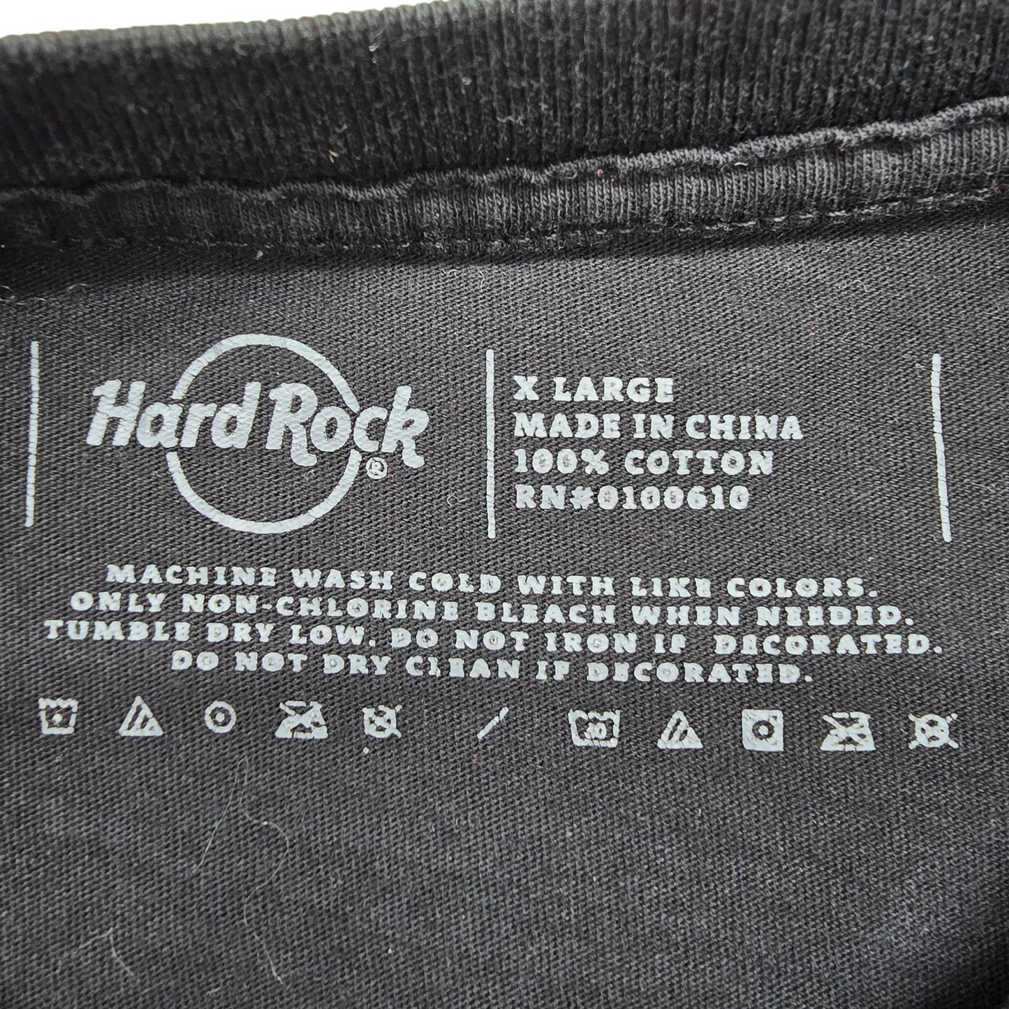 Hard Rock Cafe Men Black T-Shirt size M product image 3