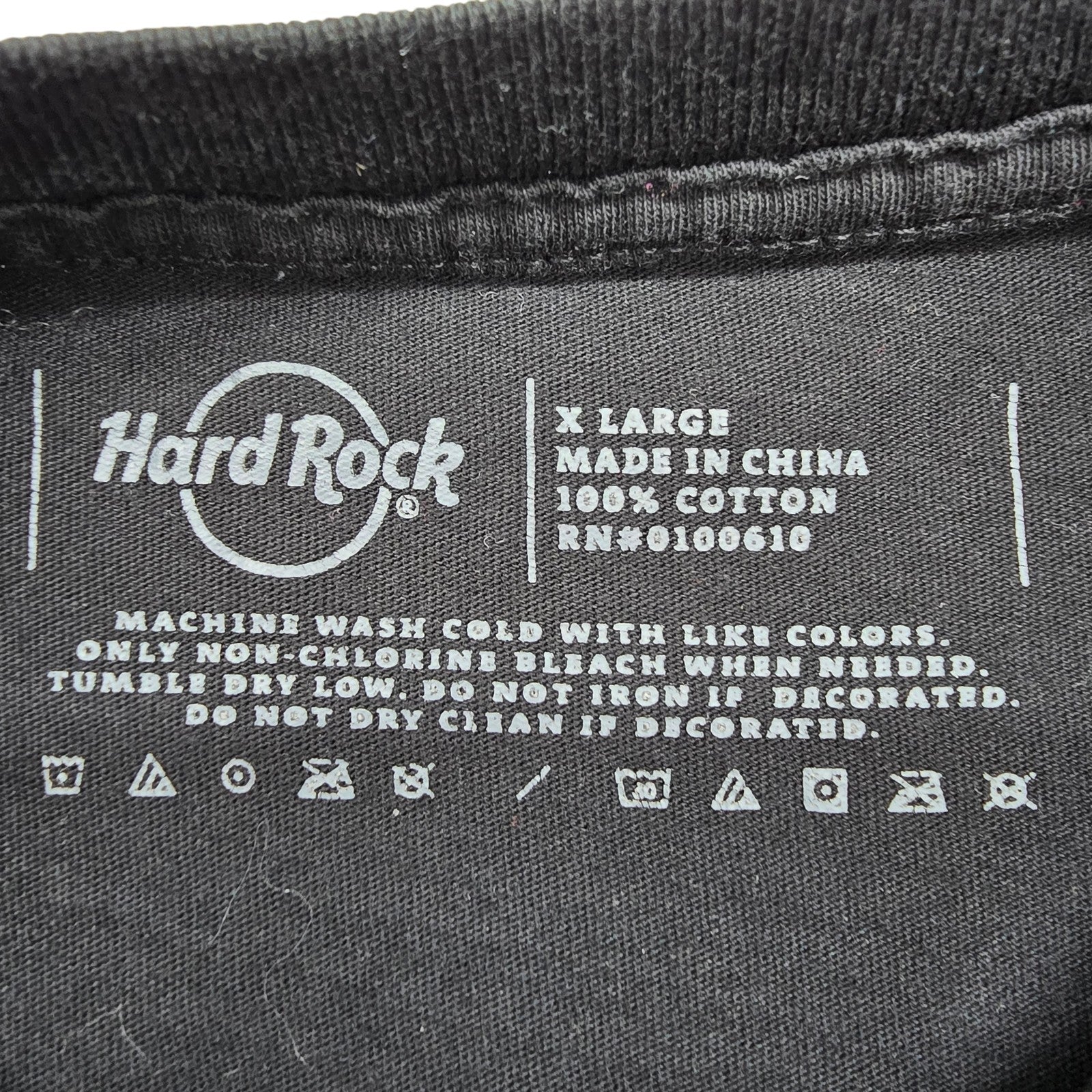 Hard Rock Cafe Men Black T-Shirt size M product image 3