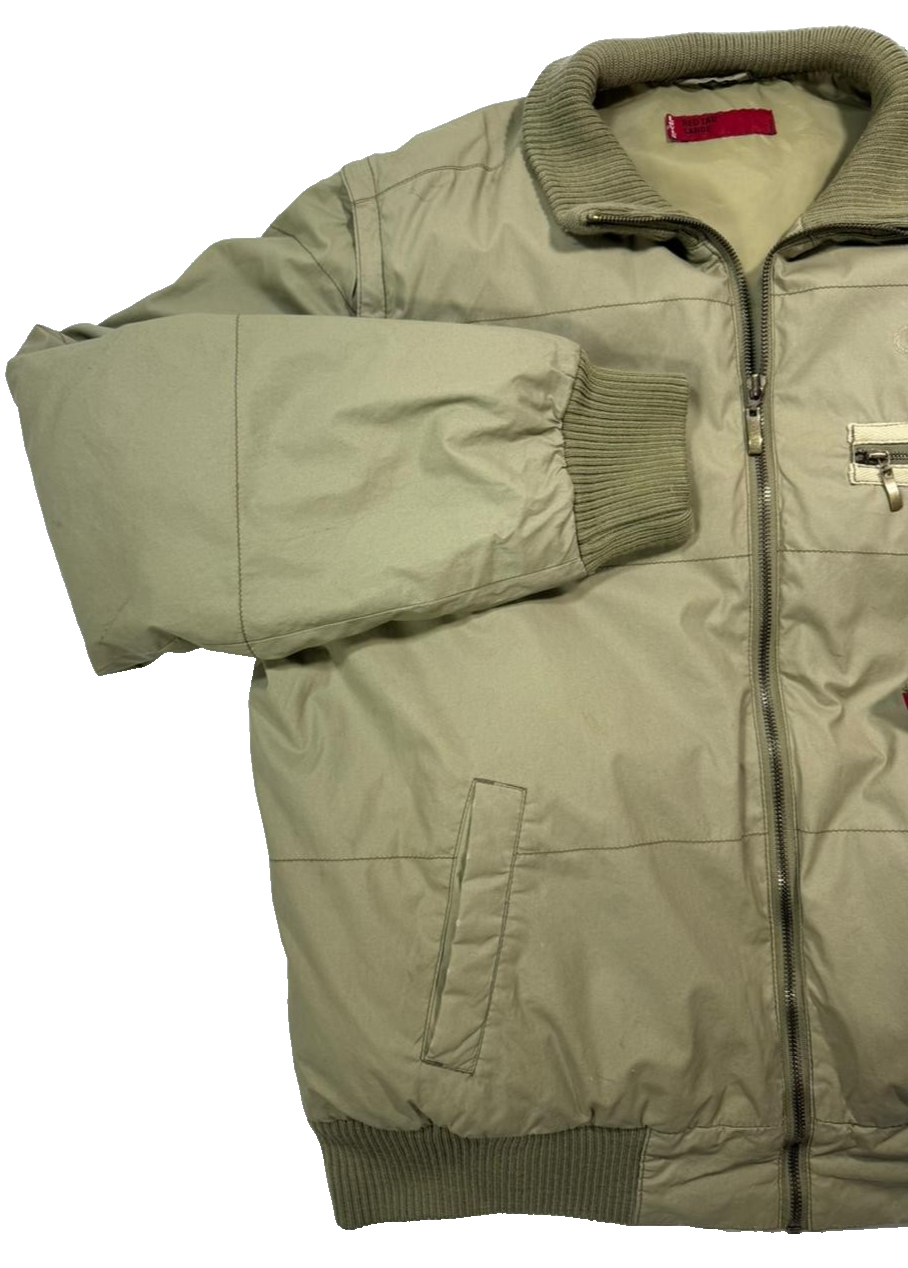 Levi'S Red Tab Removable Sleeve Bomber Jacket - Khaki - Men's L