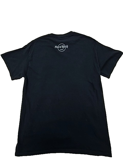 Hard Rock Cafe Black Music Graphic T-Shirt M 100% Cotton