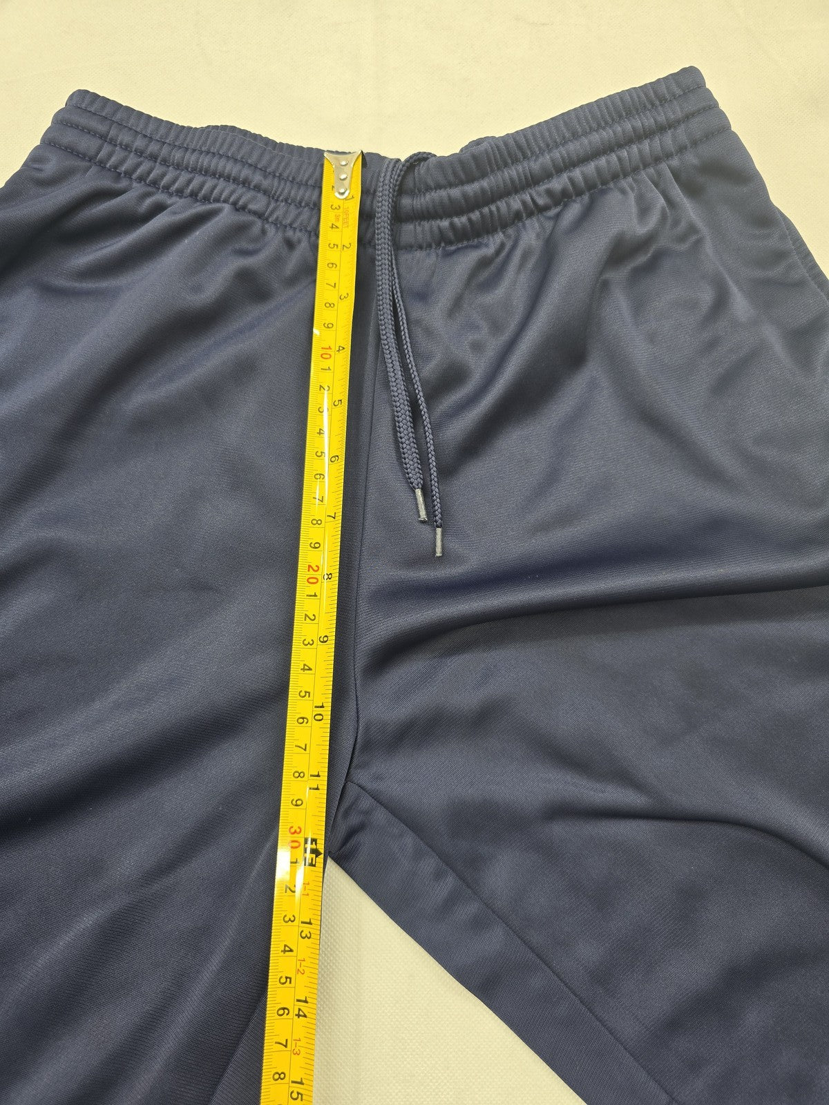 Kappa Men's Navy Sweatpants Medium Drawstring Polyester Straight Leg