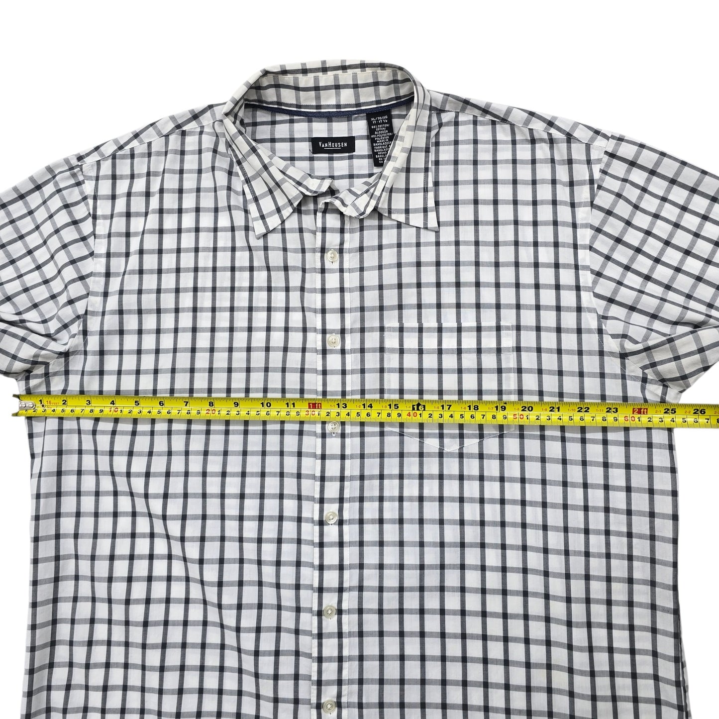 Van Heusen Men Navy Shirt size XL product image 7