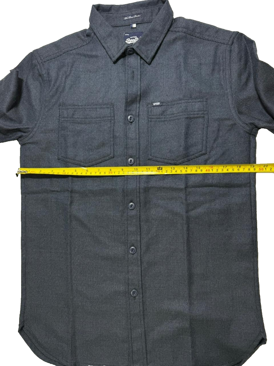 Tweed Riveter T-Shirt Vintage Superdry Men's Cloth Size M